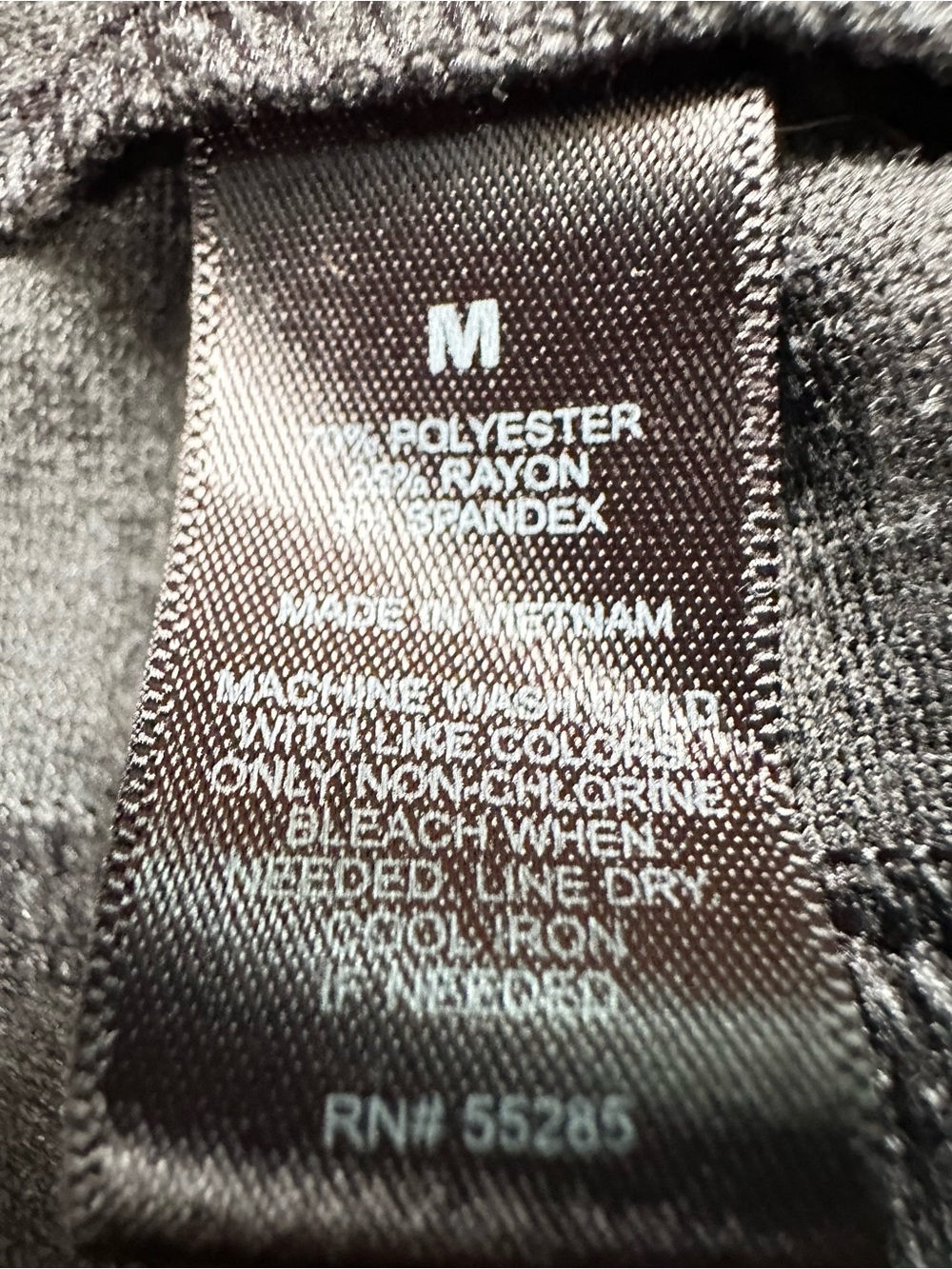Express Dark Heather Gray Stretch Ponte Pants M Straight Leg 5 Pocket - Picture 4 of 9